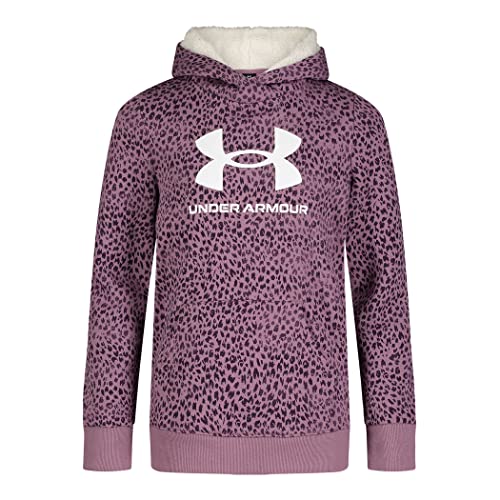 Image of Under Armour Girl's Pullover Fleece Hoodie Sweatshirt, Outdoor Collection