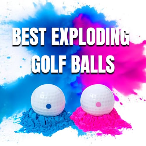 Winsharp Gender Reveal Golf Balls Exploding Golf Ball Set thumb #1