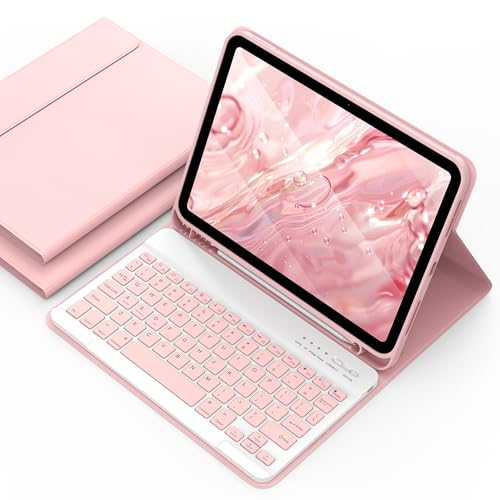 aMZCaSE for iPad Air 11C` L[{[htP[X (M3/M2 2025/2024) iPad Pro 11C` Air 5 P[X L[{[ht E ܂Jo[ iPad Pro 11 (4/3/2/1) p