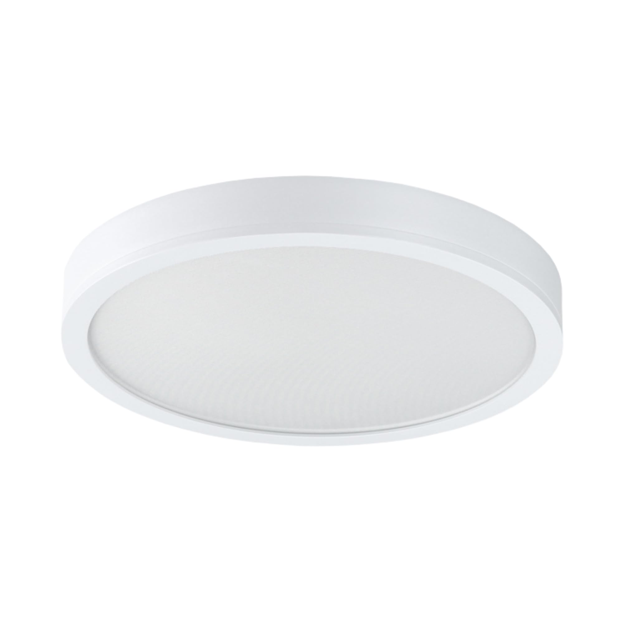 LED Deckenlampe rund mit direktem Licht, Ø580mm, 30-40W, 3609-4812 lm, flach, 3000K/4000K, warmweiße, neutralweiße Lichtfarbe, einstellbar, Lampe, 580x43mm