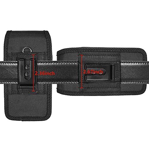 Aiscell Universal Metal Belt Clip Holster Carrying Case Compatible For Sonim Xp10 thumb #4