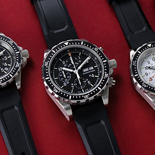 Marathon - 46Mm Jumbo Diver/Pilot's Automatic Chronograph (Csar) #TOP2
