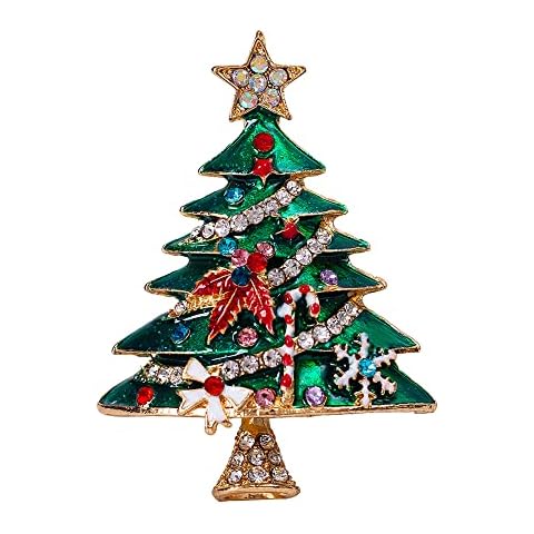 XGALBLA Christmas Tree Brooch Cover
