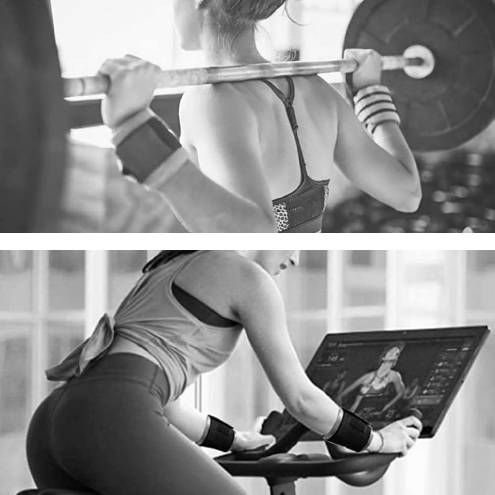 Pesi Da Polso E Caviglia FFITNESS - 2x3kg, Cinturino Regolabile, Per Allenamento E Riabilitazione - Foto 3