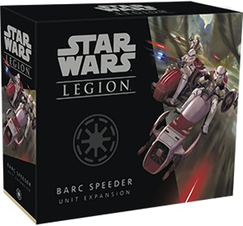 Star Wars: Legion Expansión de unidad Deslizador BARC, ¡ágiles y versátiles motos deslizadoras!, juego de mesa de estrategia y miniaturas, a partir