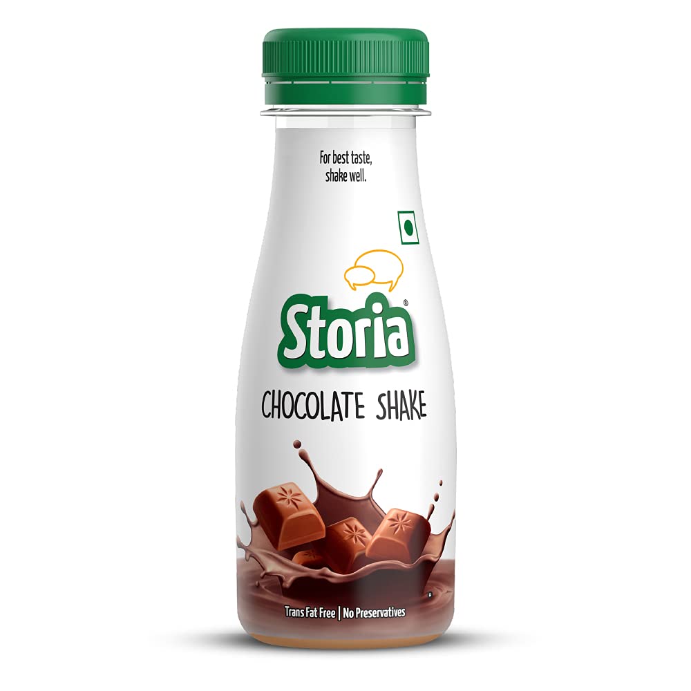 Storia Chocolate Milkshake-Transfat Free & No Preservatives- Pack of (6 X 180ml) PET Bottle (B09241RRHD) Amazon Price History, Amazon Price Tracker