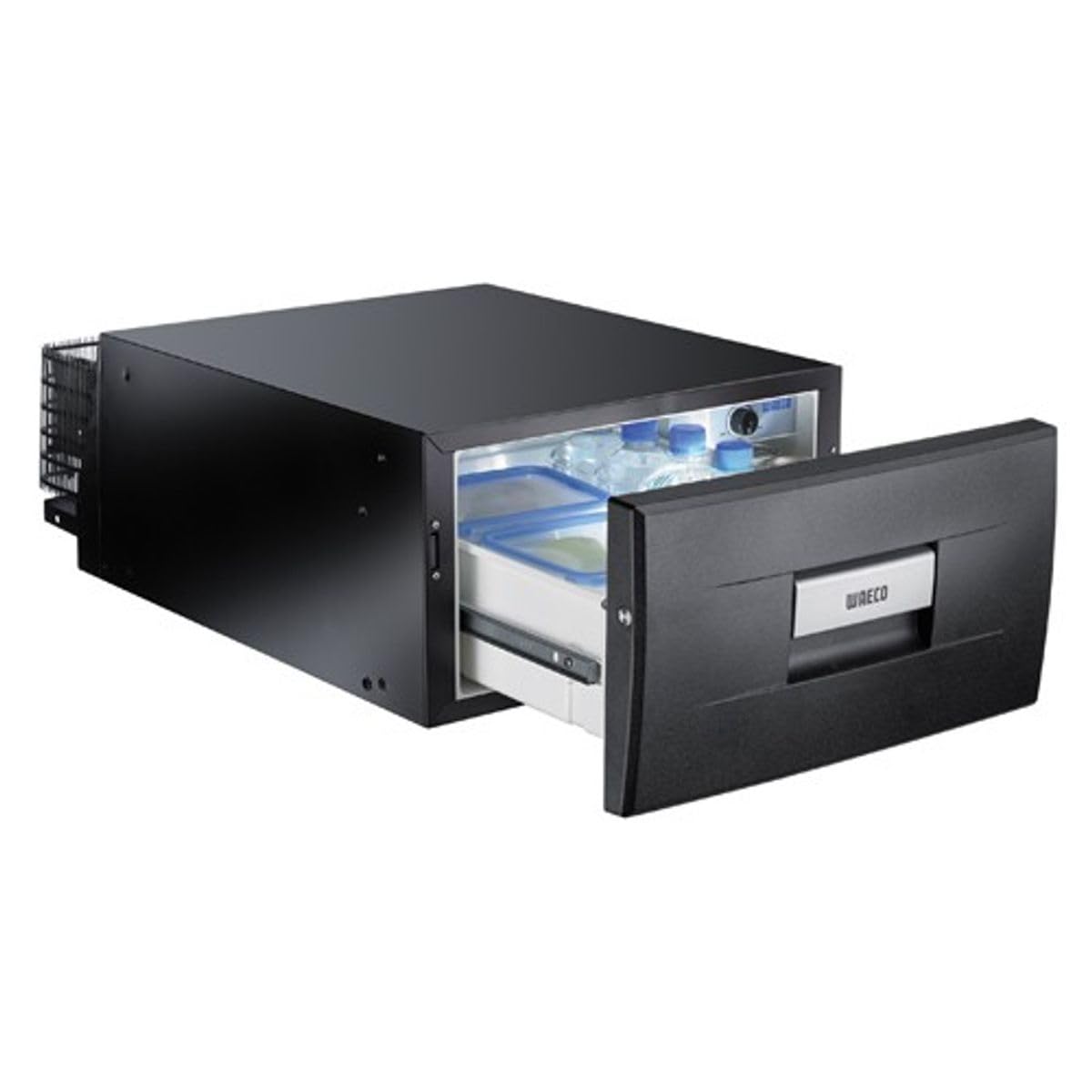 Waeco CoolMatic CD-30 Compressor Fixed Fridge Front Black