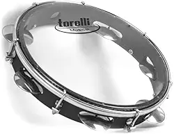 PANDEIRO INJETADO PELE NAILON TRANSPARENTE - PRETO