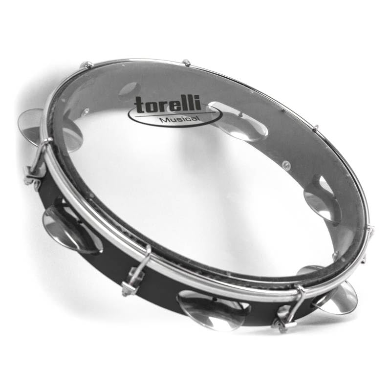 PANDEIRO INJETADO PELE NAILON TRANSPARENTE - PRETO