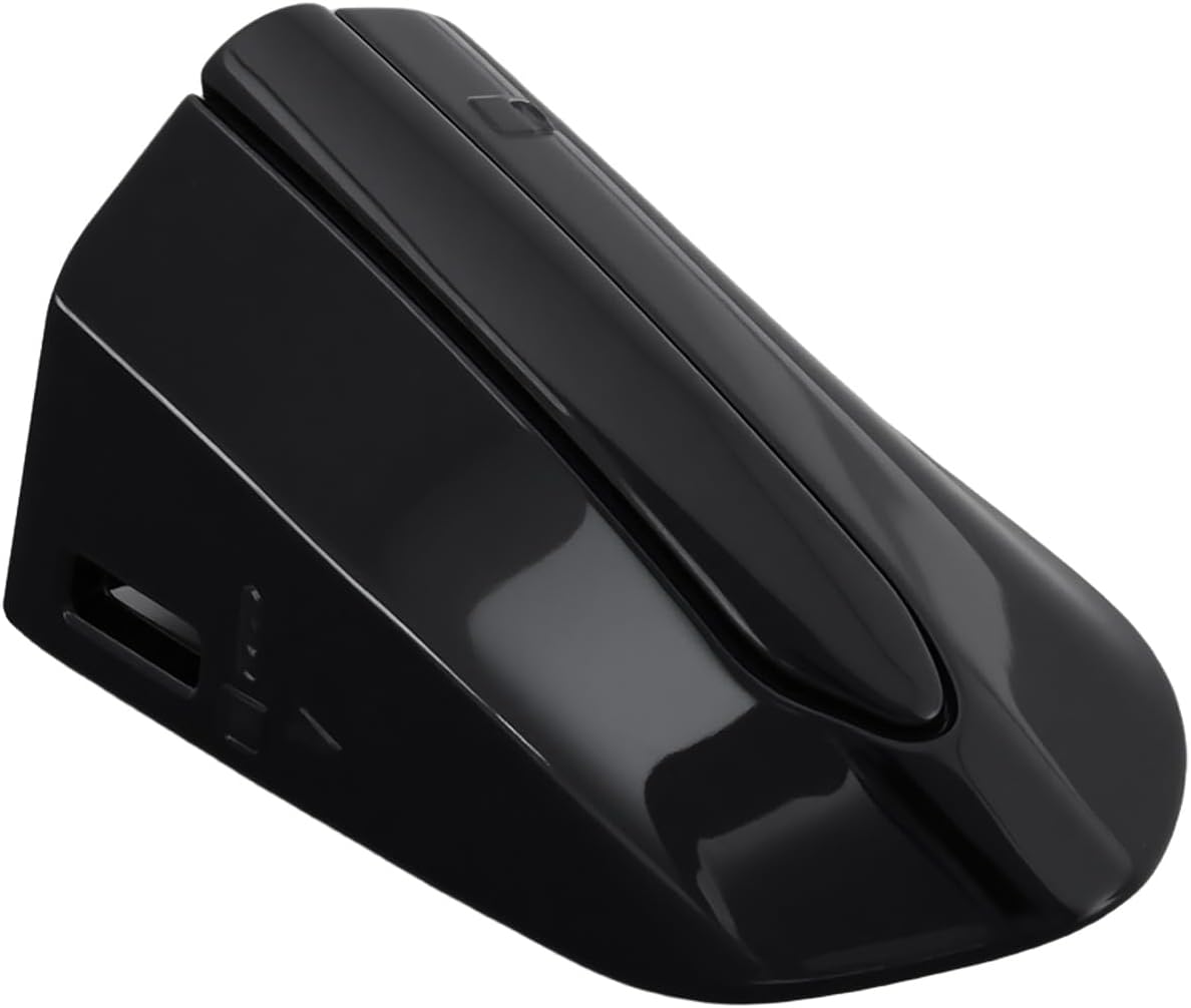 eMagTech Front Left Driver Side Door Handle Key Bezel Cover Cap DS73 F218A15-BE54WF Compatible with Ford Fusion Edge 2013-2020, Black