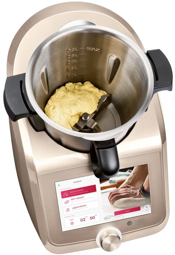 SILVERCREST® Robot de cuisine Monsieur Cuisine Smart SKMS 1200 B1 Couleur : champagne