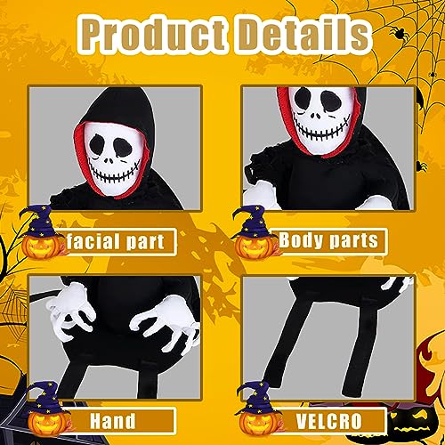 Halloween Haustier Kostüm, Reiter Hundekostüm, Haustiere Party Cosplay Bekleidung, Haustier Hunde Halloween Reiter Kostüm für Kleine bis Große Hunde (XL)