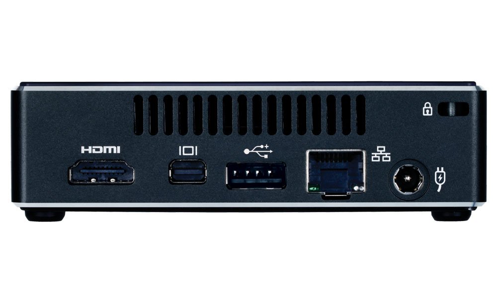 Gigabyte GB-XM14-1037 - Barebón de sobremesa (Controlador LAN: Realtek RTL8111E), Negro