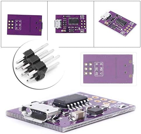 Amazon.com: Gump's grocery Programador micro micro USB AVR ISP ATtiny44 ...