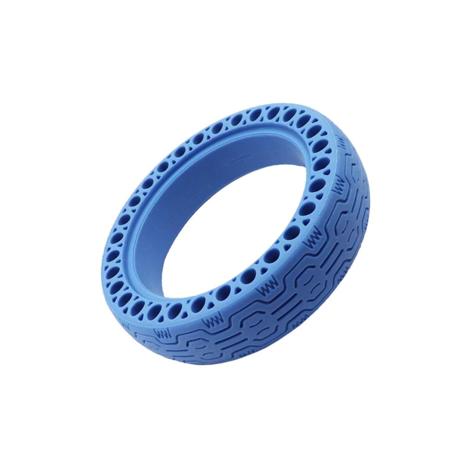 Neumático antiexplosión de Rueda Amarilla actualizado y Duradero for Patinete eléctrico Pro M365 Pro 2 3, Rueda sólida Hueca sin cámara(1 pcs Blue)