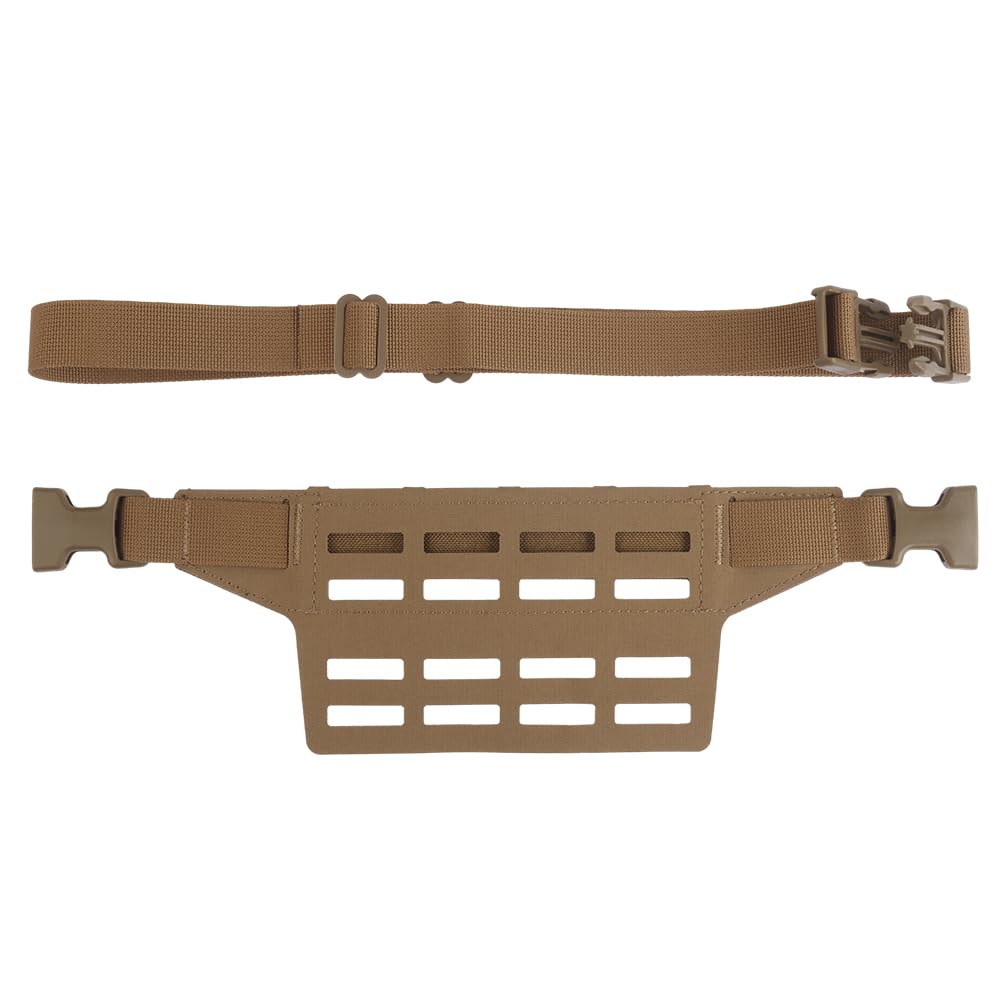 Panel modular MOLLE para fijar porta cargador y bolsas en cinturón 7