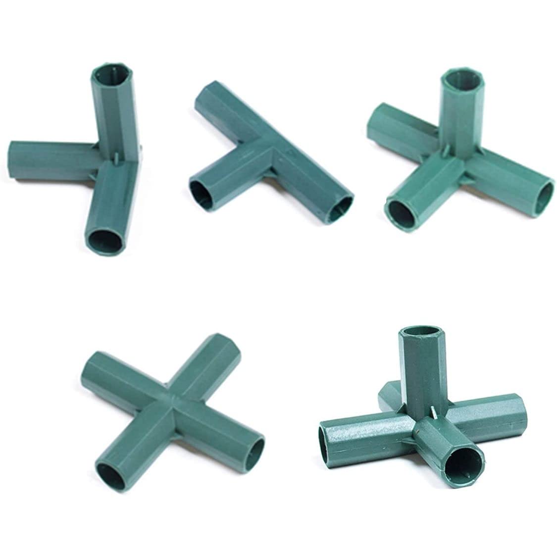 Connecteur de cadre de jardinage pour créer une serre de balcon modulaire