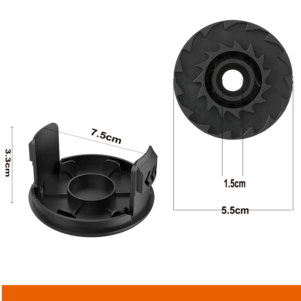 Bobine De Fil Pour Débroussailleuse Bosch - Diamètre 1,6 Mm, Double Bobine De 4,9 M, Système D'alimentation Automatique