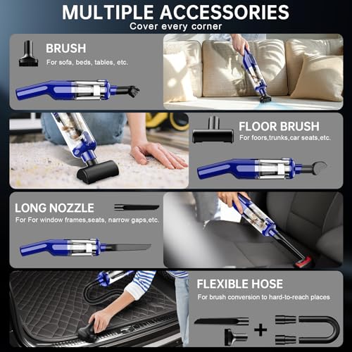 Handheldvacuumcordlesscarvacuumwith16000papowerfulsuctionlightweightat13lbsrechargeablevacuumcleanersforhomeofficecarpetswithbrushlessmotormultipleaccessories  Urban Country Home Decor Handheld vacuum cordless car vacuum with 16000pa powerful suction lightweight at 13 lbs rechargeable vacuum cleaners for home office car pets with brushless motor multiple accessories  urban country home decor