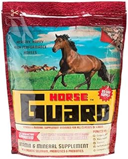 Horse Guard 10 lb, Equine Vitamin Mineral Supplement with Organic Selenium & Vitamin E