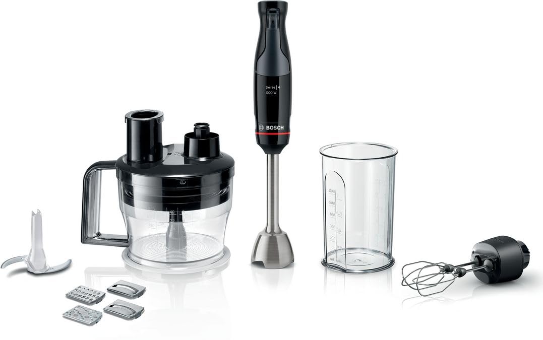 Bosch Serie 4 El Blenderı ErgoMaster 1000 W Siyah, Antrasit…