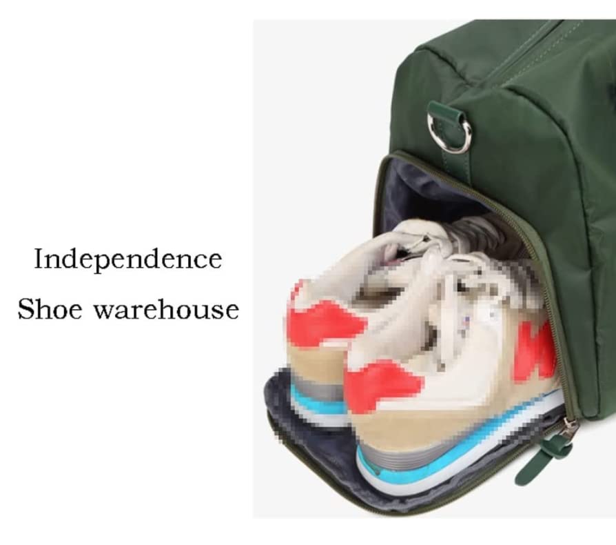 Borsoni da viaggio Borsone da viaggio in tessuto Oxford con tasca bagnata e scomparto per scarpe Borsa da allenamento fitness Borsa da palestra impermeabile per uomini e donne per i viaggi e lo sport