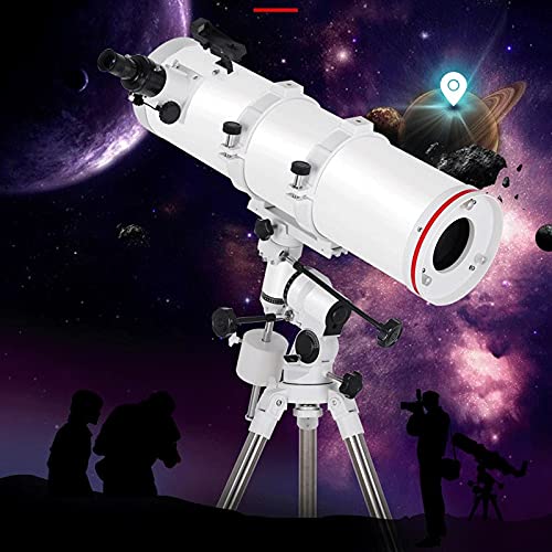 Astronomisches Teleskop, hochauflösendes tragbares Refraktor-Teleskop für den Außenbereich mit verstellbarem Stativ… – Bild 3