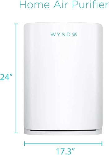 Miniatura 8 de Wynd Purificador de aire Max Home (versión para el consumidor)  Aplicación y Alexa habilitado, purificación inteligente  Filtro HEPA  Para el hogar,