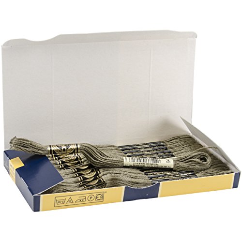 Image of DMC 6-Strand Embroidery Cotton Floss, Very Dark Beige Grey