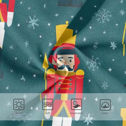 Christmas Nutcracker Green Girl Panties Cute Toddler Underwear Floral Cotton Fancy Briefs Underpants 2t3