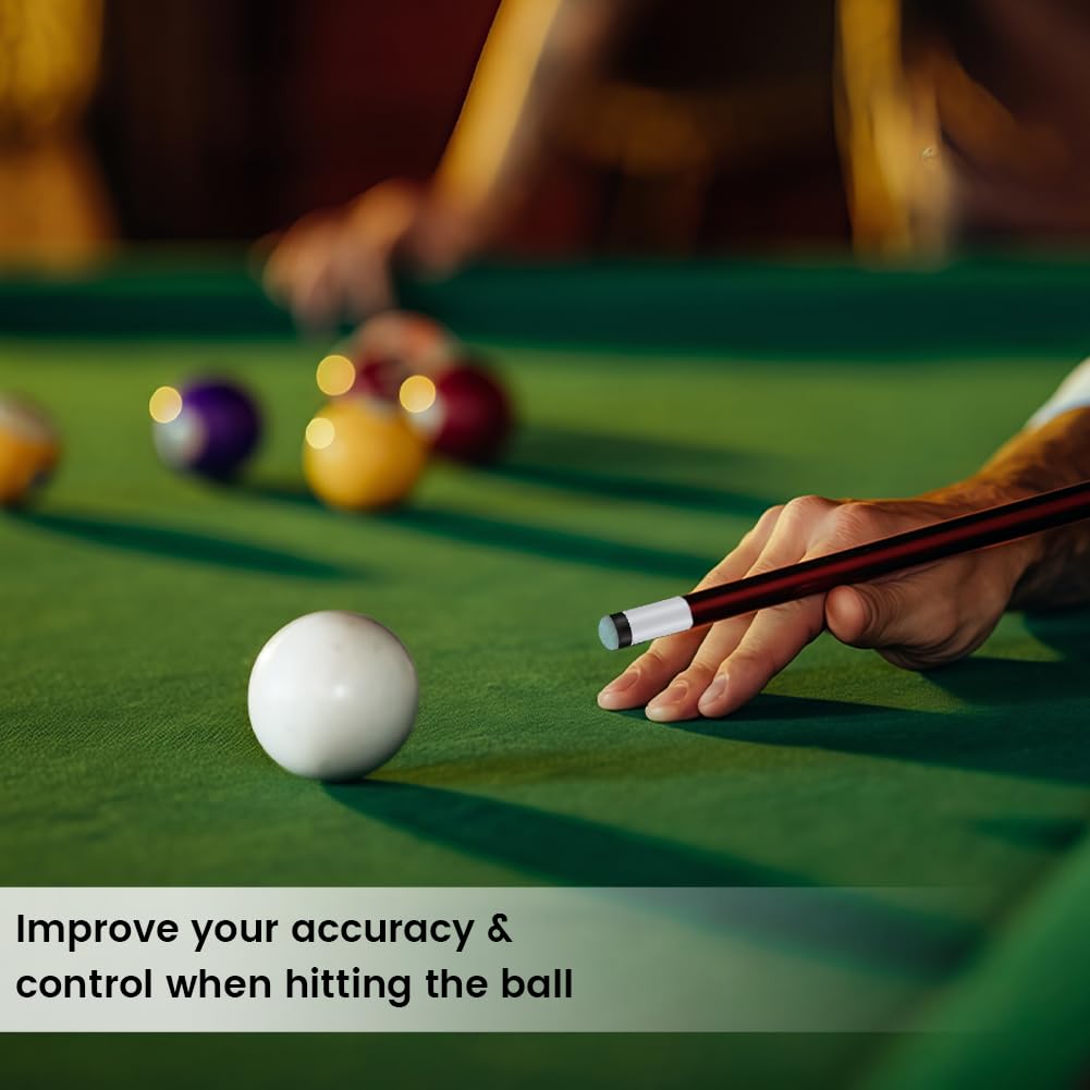 flintronic Punte di Ricambio per Stecche da Biliardo, Punte per Stecche, Accessori da Biliardo, Suggerimenti per Stecca da Biliardi, per Stecches da Biliardi e Snooker