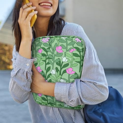 Image of Dadanism 9-11 inch Tablet Sleeve Bag Carrying Case for iPad (A16) 11th Gen 11 inch, iPad 10th Gen 10.9 inch Air 5 /4, iPad Air M4 /Pro 11 inch, iPad 9 /8 /7th, Galaxy Tab A11+ Plus 11 inch, Remarkable 2 10.3 inch,Papaver Rhoeas