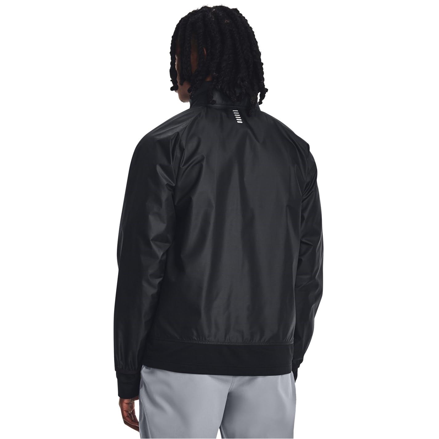 Under Armour Uomo Giacca Ibrida Da Corsa Isolata Storm, Black