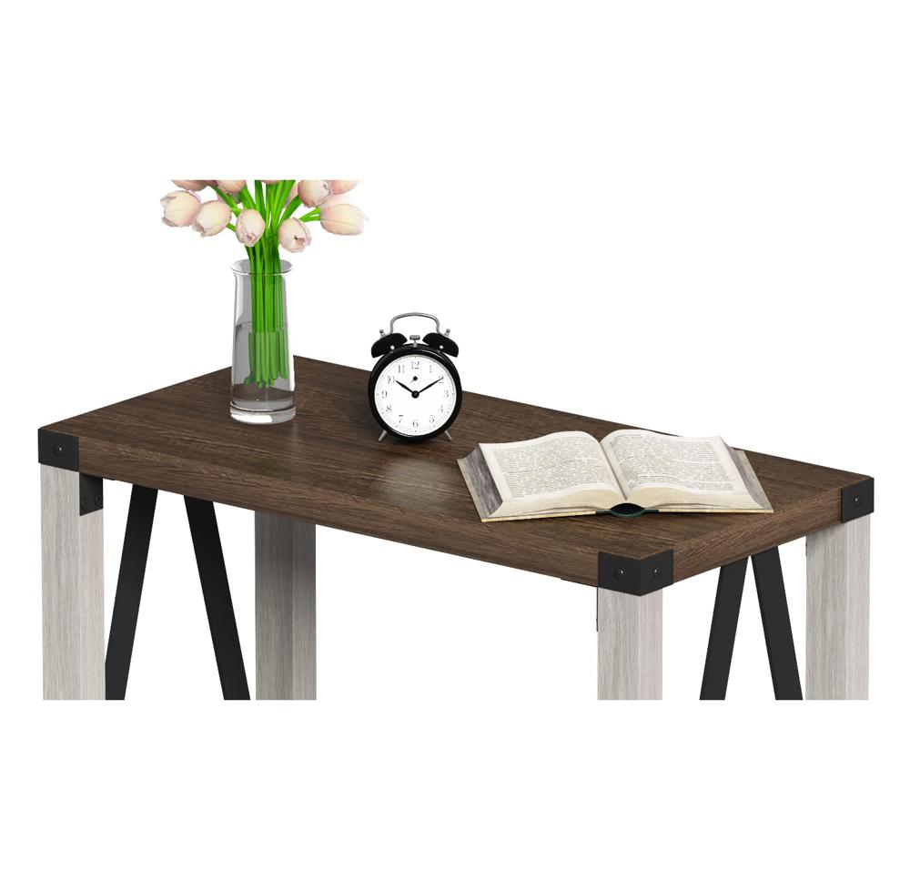 Amazon.com: ChooChoo Farmhouse End Table for Small Spaces, Narrow