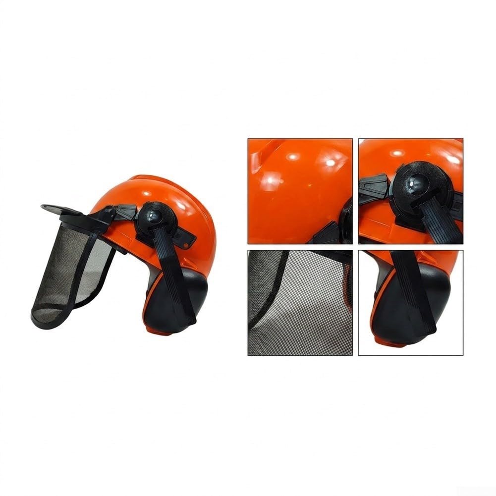 Casque Pro avec pour Mousse Acoustique et Visière Maille Casque