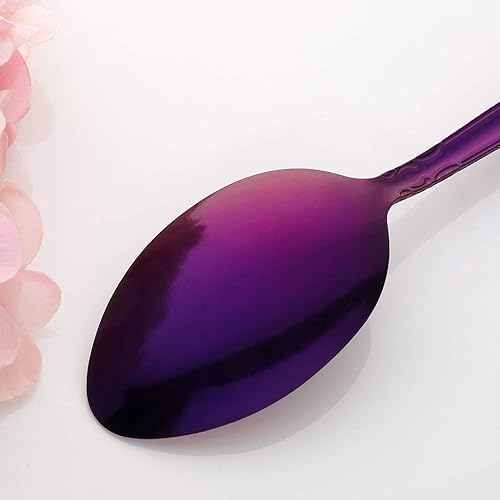 Miniatura 520 de Juego de 12 cucharas de café, mini cucharas de café, cucharas de espresso de acero inoxidable, cucharas pequeñas para postre, té, aperitivo, 4.6