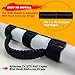 Roll Bar Grab Handles for UTV&ATV,Hand Holds fits 1.5-2”Roll Cages for Polaris/Kawasaki/Honda/Yamaha,Paracord,Black