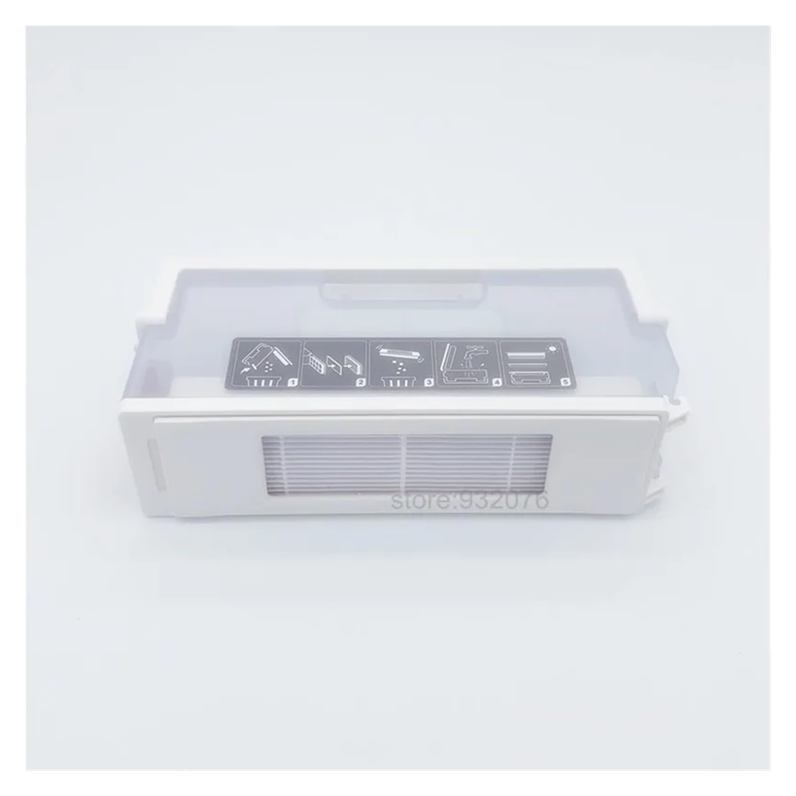 Boîte À Poussière, Compatible for ECOVACS, Compatible for DEEBOT, T9 + Collecte De Saleté Nettoyer Le Réservoir D'eau