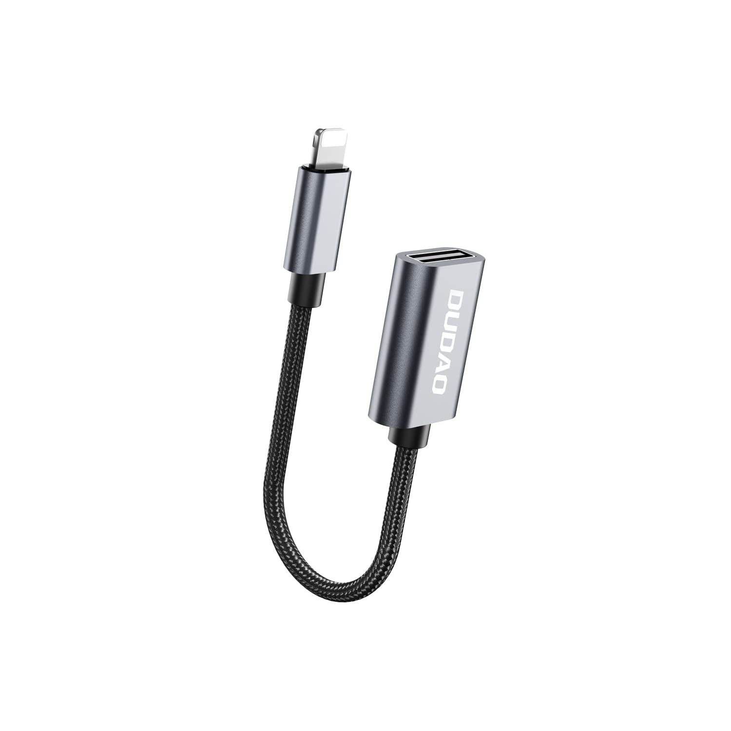 DUDAO L15i Lighting to USB OTG Adapter, USB 3.0 OTG Cable for iPhone/iPad to Connect Card Reader, USB Pen Drive, Keyboard, Mouse, Hubs,SSD (Gray) Compatiable with Apple iPhone 7/8/X/11/12/13/14 (B08PF95CTJ) Amazon Price History, Amazon Price Tracker