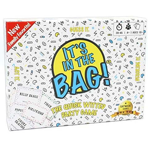 Gatwick Games It's in The Bag! New Quick-witted Card Game! Cover