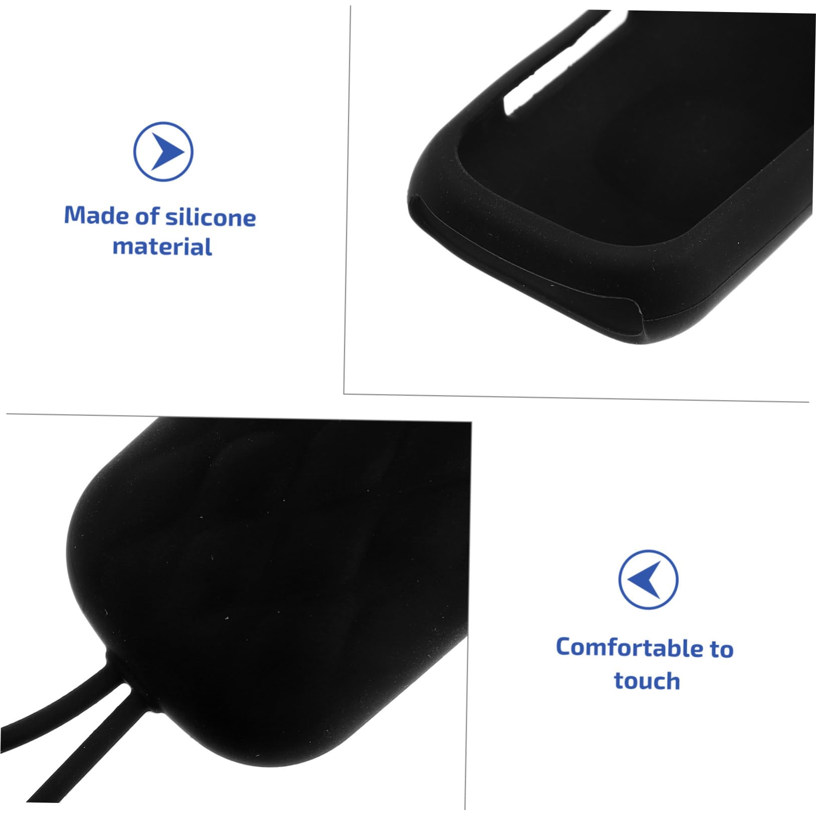2pezzi Custodia Per Telecomando in Silicone Protettivo Antiurto Da Apertura Per Non Adatta Per Controller Tv
