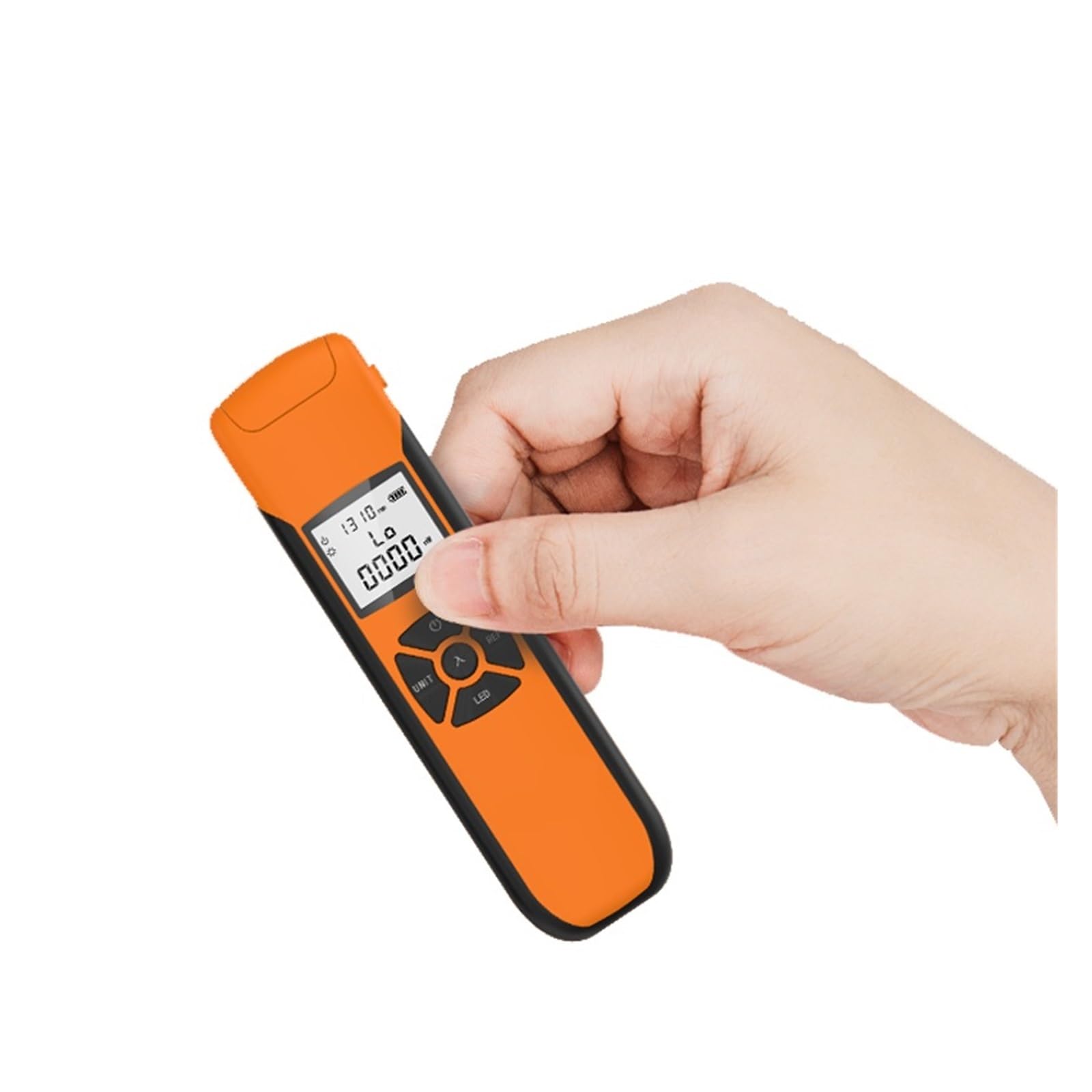 Fiber Tester, Optical Power Meter G10 High Precision Rechargeable Battery FTTH Fiber Optic Power Meter with Flash Light OPM FC/SC/ST(-50 to 26dBm)