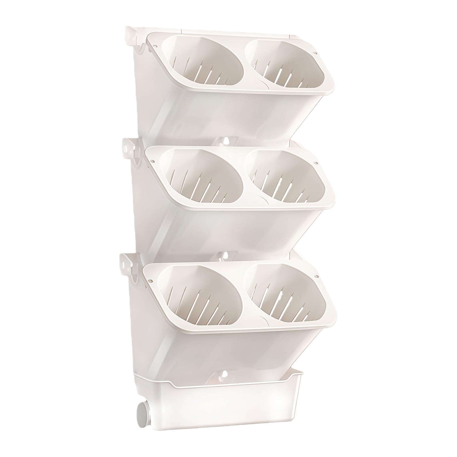 HZGFNBZ Multipurpose Indoor Planter Auto Watering Wall Mounted Pots for Balcony Gardening Home Decoration Balcony Pots