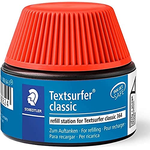 Staedtler 488 64 Textsurfer classic Marker Pen Refills for 364 15–20 x red