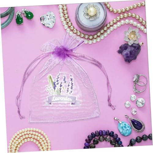 20 bolsitas sachet de lavanda de tela para aromatizar hogar miniatura 6