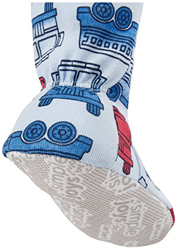 Simple Joys By Carter's Baby Boys' Snug-Fit Footed Cotton Pajamas, Pack Of 3, Dinosaur/Firetruck/Animal, 18 Months #TOP2