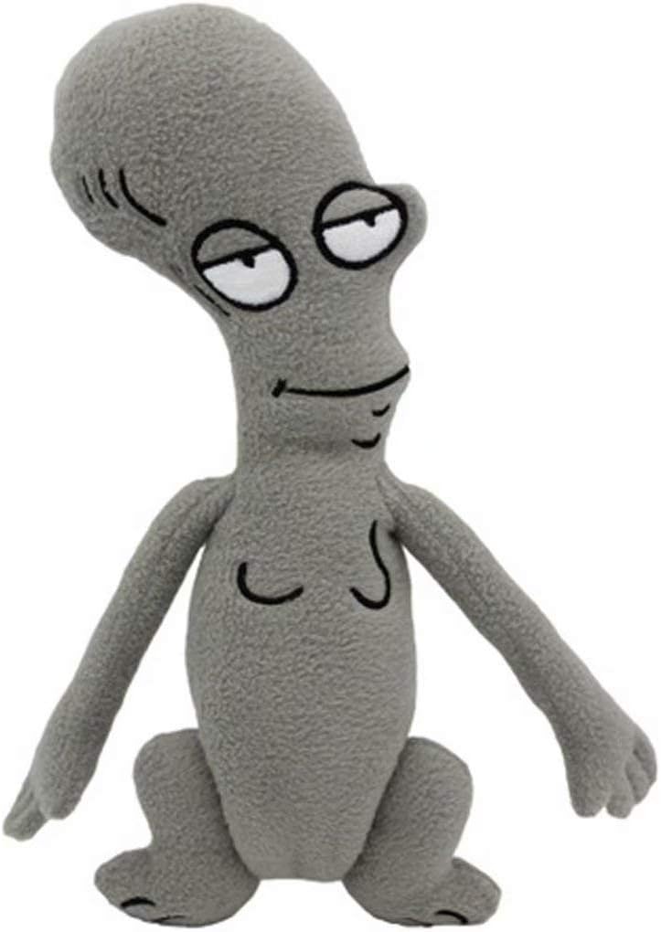 Bulex 30CM American Dad The Alien Roger Plush, Stuffed Dolls Hand-Made Anime Soft Toys for Kids Children