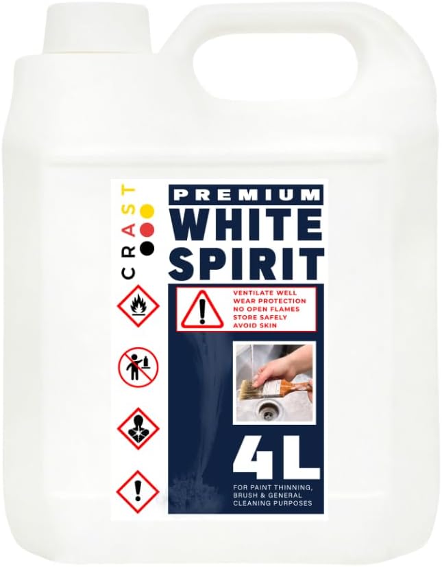 White Spirit - Premium Virgin Thinner Solvent - for Cleaning Paint ...