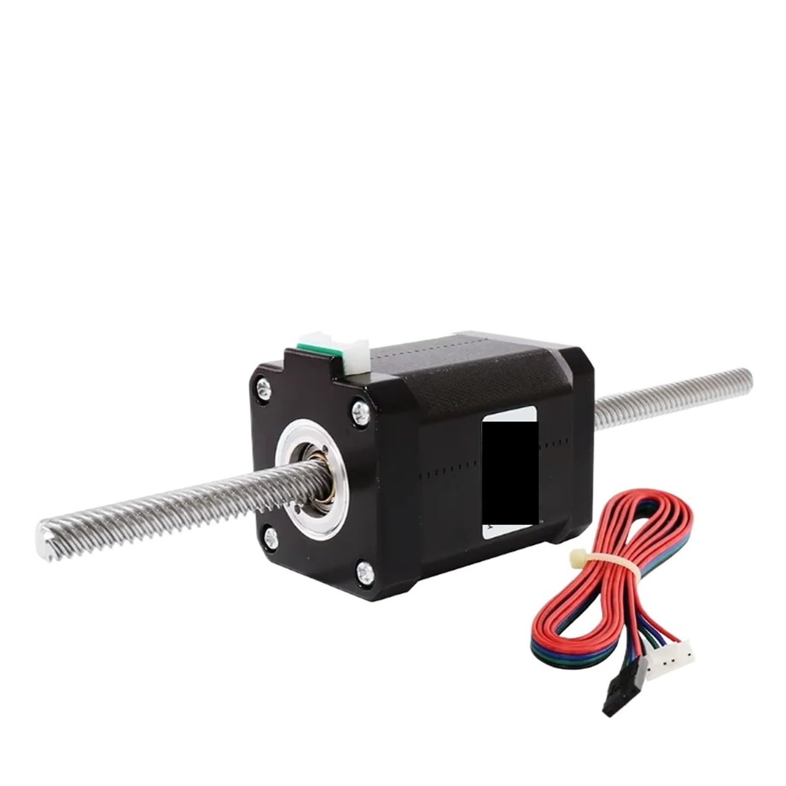 MUYTQAERG Linear Stepper Motor 1.7A 70N.cm NEMA 17 Through Screw 42HA60-T8 200MM(Lead Range12mm)