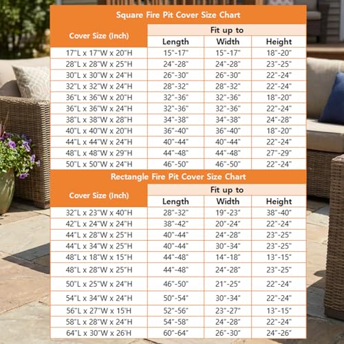 WISCLASS Pokrywa grzejnika na patio, tkanina Oxford wodoodporna pyłoszczelna i odporna na śnieg wiatroszczelna, osłona ogniska, 122 x 21/61 cm, czarna, osłona Chimenea na zewnątrz i wewnątrz